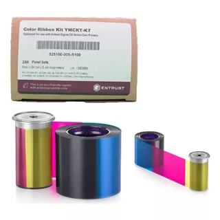 Color Ribbon Sigma Ds3 Kit Ymckt-kt 350 Imagens