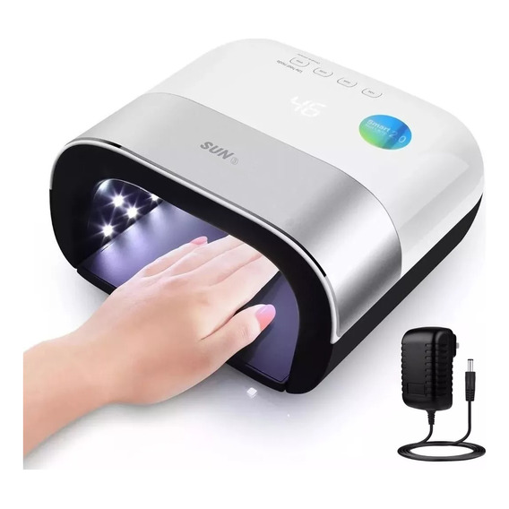 Lámpara Uv Led Sun3 Uñas En Gel Y Acrílico 48w Profesional