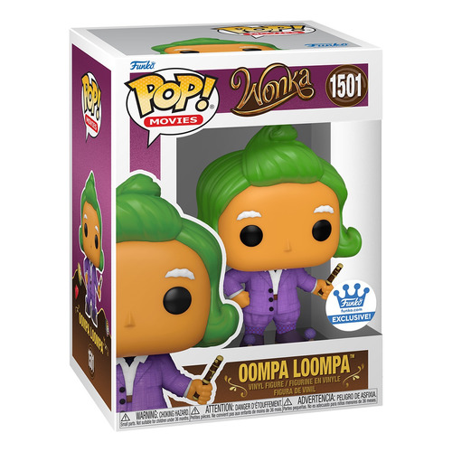 Funko Pop Oompa Loompa #1501 Funkoshop Wonka Hugh Grant