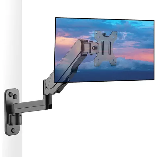 Soporte Pared Monitor 17 a 32 Pulg Doble Brazo Gas spring Hidráulico