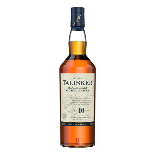 Whisky Talisker Single Malt 10 Años 750 Ml*
