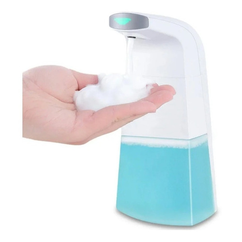 Dispensador Sensor Infrarrojo Automático De Jabón Liquido Color Blanco