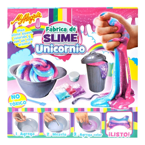 Fábrica De Slime Unicornio Mi Alegría