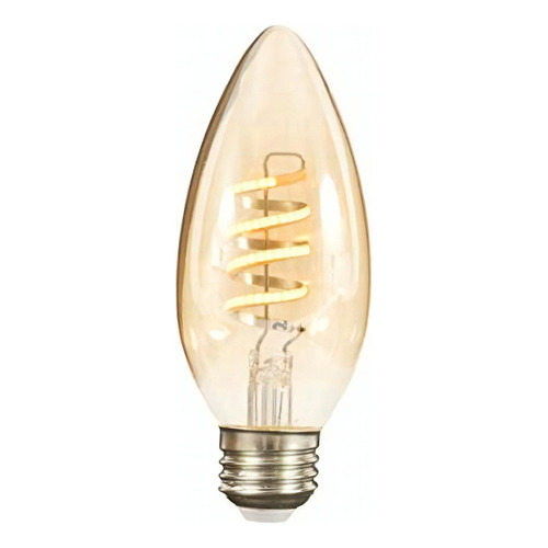 Foco Led Vintage, Base E27, 3.8 W, Luz Cálida 2700 K, Color