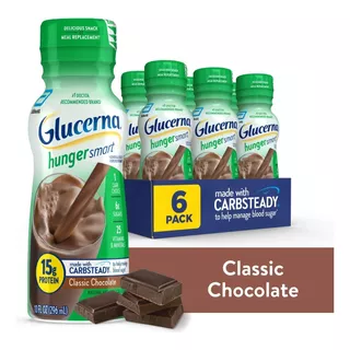 Glucerna Especializada P/ Diabéticos Sabor Chocolate 6 Pack