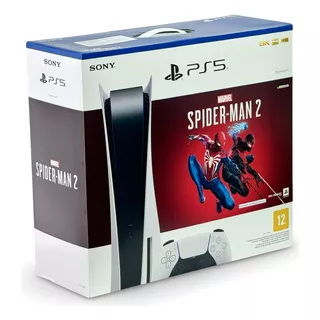 Console Playstation 5 Bundle Marvel's Spider-man 2 Ps5 825gb