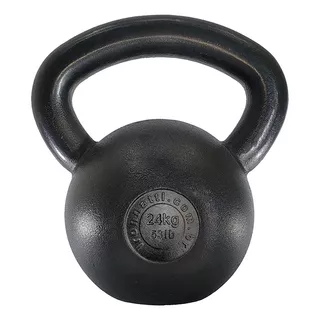 Kettlebel 24 Kg Preto