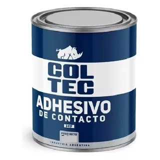 Adhesivo Cemento De Contacto 1lt 800g Lata Coltecpegamento Color Azul