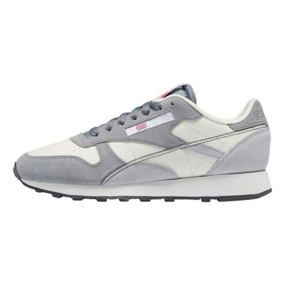 Tenis Urbano Reebok  Classic Leather Gris Hombre