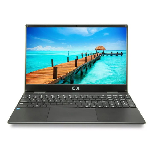 Notebook CX CX30382 negra 15.6", Intel Core i7 11165G7  16GB de RAM 480GB SSD, Intel Graphics 60 Hz 1920x1080px FreeDOS