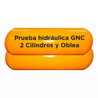 Prueba Hidraulica Gnc 2 Cilindros Con Oblea Incluida