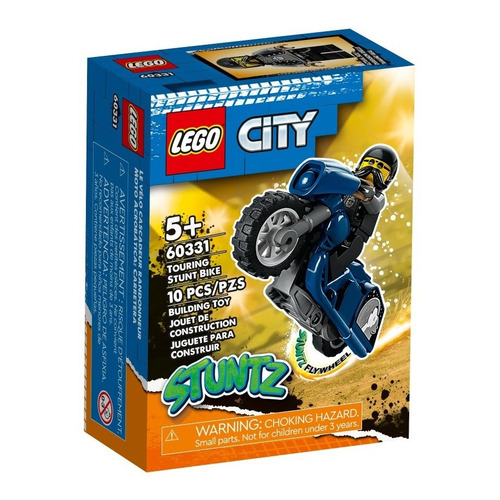 Lego® City - Moto Acrobática: Carretera (60331) Cantidad de piezas 10