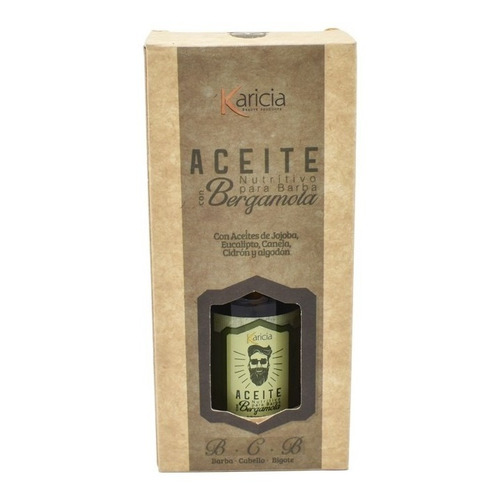 Aceite Karicia Bergamota Hombre - Ml A $797