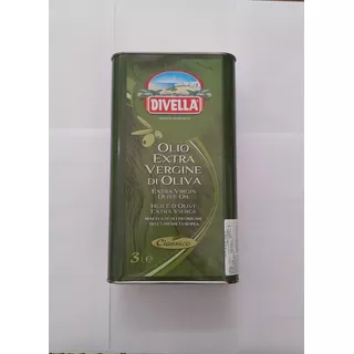 Olio Aceite Extra Vergine Oliva 3 Litros Divella 100% Italia