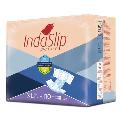 Indaslip Premium Plus Xl10 3100-3700ml/110-170cm [20 Uni