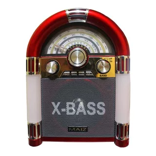 Bocina Retro Clasica Radio Fm Bluetooth Usb Aux Vintage