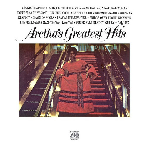 Aretha Franklin - Greatest Hits Lp Amarillo + Libro Folleto
