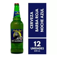 Cerveza Barba Roja Noche Azul Sin Alcohol 625ml. Pack X 12
