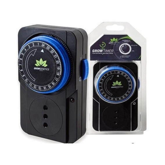 Pack 2 Timer Controla Horas De La Luz Análogo Grow Genetics