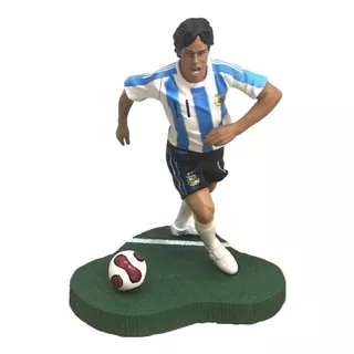 Muñecos Grandes Messi Tevez Palermo Veron Mascherano - 18 Cm