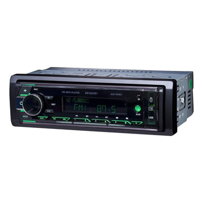 Radio Auto 1 Din Bluetooth Usb X2 Radio Fm Aiwa Aw-5880t