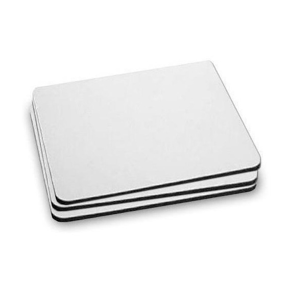Mousepad Blanco Sublimable Pack 10 Unidades 3mm Sublimacion