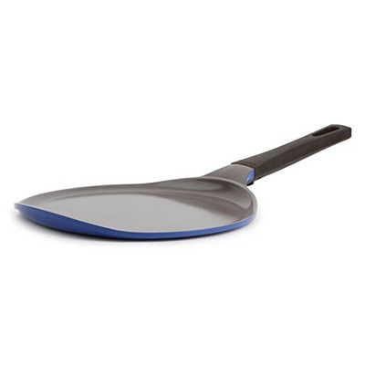 Crepe Pan - 10 Pulgadas Antiadherente De Cerámica Azul En Be