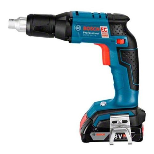 Atornillador Drywall Bosch Gsr 18v-ec Te Color Azul