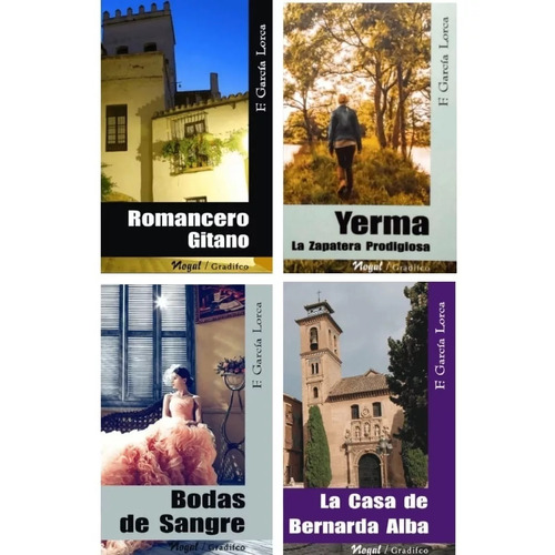 Lote X 4 Libros - Federico Garcia Lorca