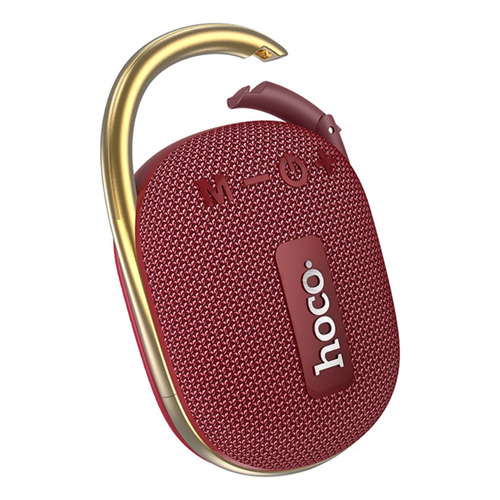 Parlante Portatil Bluetooth Deportivo Hoco Hc17 Easy Joy Color Rojo Vino