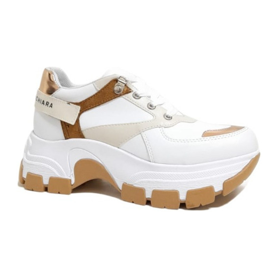 Zapatillas Sneakers Mujer Plataforma Luna Chiara Moda