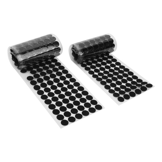 Pack 300 Pares Velcros Autoadhesivos 15 Mm Forma Redonda