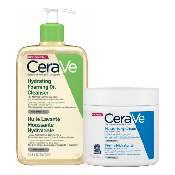 Pack Cerave Hydrating Oil+ Hidratante Corporal