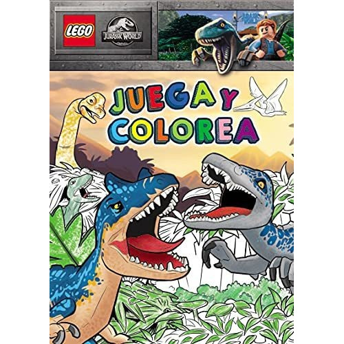 JURASSIC WORLD LEGO. JUEGA Y COLOREA, de Harry Potter. Editorial MAGAZZINI SALANI, tapa blanda en español, 2021