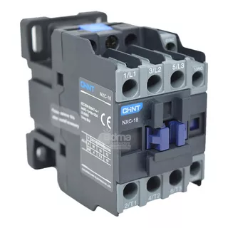 Contactor Tripolar Chint 18amp 220vca + Auxiliar Na/nc