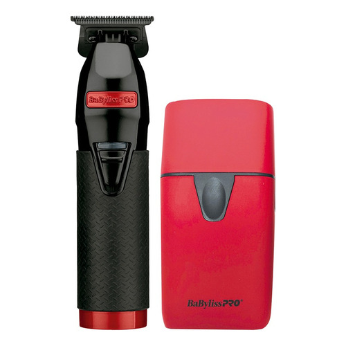 Combo Trimmer Fx+ Y Shaver Uv Negro/rojo Fxlfholpk2rbes Color Rojo