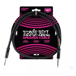 Cable Speaker Ernie Ball 6071 0.91 Mts Black
