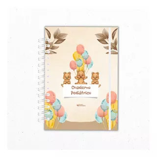 Cuaderno Control Pediátrico Niños (diseño Ositos)