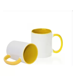 Taza Color Interior 11oz Sublimación 12 Pzas