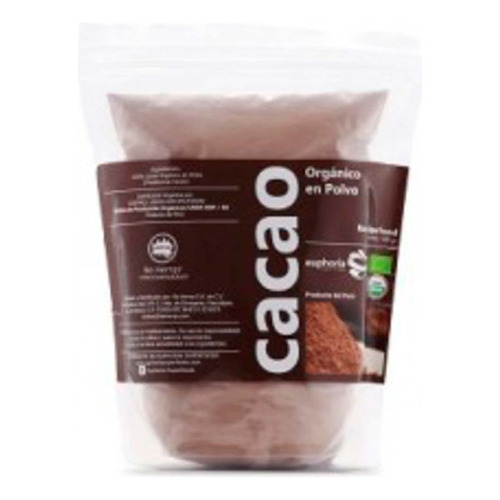 Cacao Euphoria Superfoods Orgánico en Polvo 400g