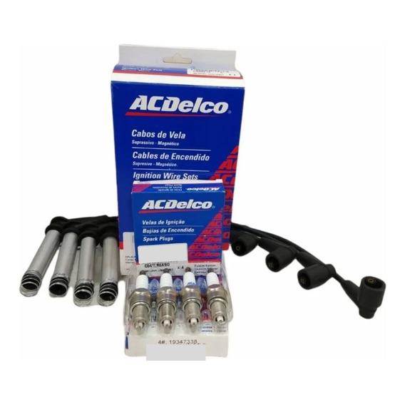 Kit Cables+bujias Acdelco Chevrolet Astra 1.8 2.0 Vectra 2.2