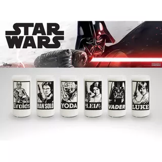 Vasos Star Wars - A New Hope - Juego De 6 Vasos