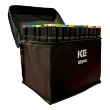 Marcadores Doble Punta Kendra Touch X 80 Colores