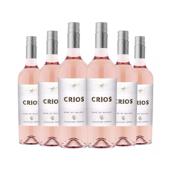 Vino Crios Rose Of Malbec X750ml Caja X 6u