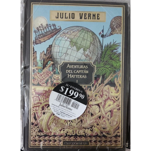 Aventuras Del Capitán Hatteras Parte 1, De Julio Verne. Editorial Rba, Tapa Dura En Español, 2022