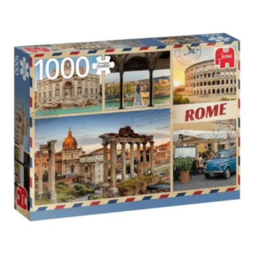Puzzle Jumbo X 1000 Piezas Saludos Desde Roma. 18862