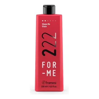 Fijador Natural 222 Shape Me Glaze For Me Framesi 200ml