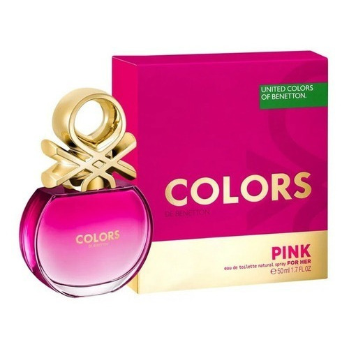 Benetton Colors Pink For Her Perfume X 50ml Masaromas