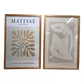 Cuadros Decorativos Matisse X2