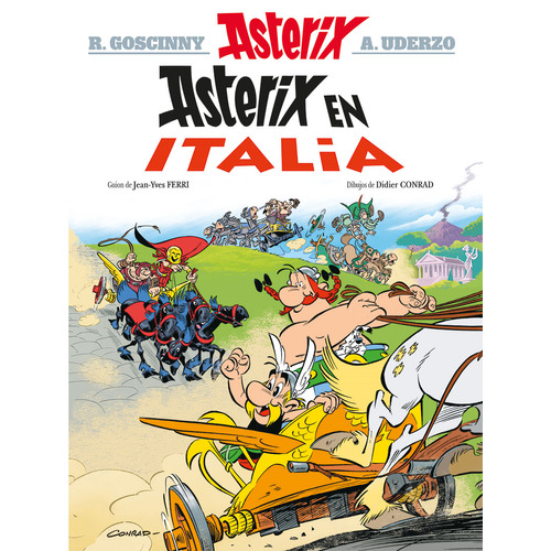 37. Asterix en Italia, de Ferry, Jean-Yves. Editorial HACHETTE LIVRE, tapa blanda en español, 2022